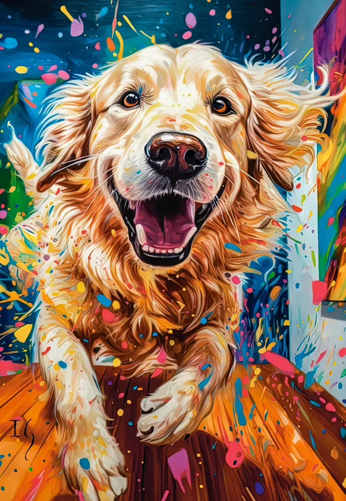 Puzzle Euphoric Spectrum - 1000 pièces van Castorland – doos