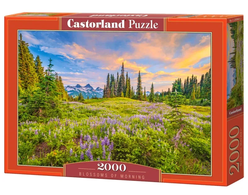 Puzzle Fleurs du Matin - 2000 pièces van Castorland – doos 2 van 2