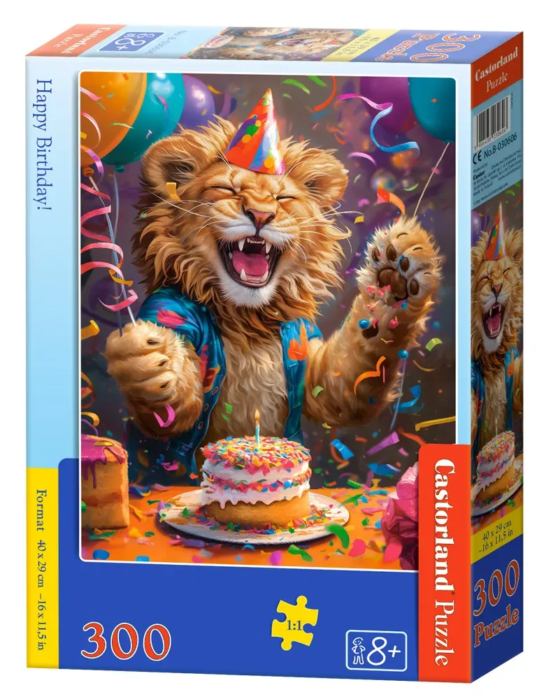 Puzzle Happy Birthday ! - 200 à 499 pièces van Castorland – doos 2 van 2