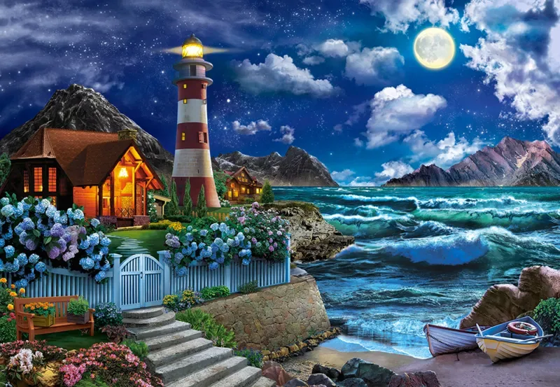 Puzzle La Nuit des Marins - 1000 pièces de Castorland – boîte