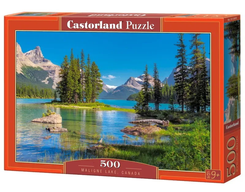 Puzzle Lac Maligne, Canada - 500 à 999 pièces van Castorland – doos 2 van 2