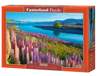 Puzzle Lac Tekapo, Nouvelle-Zélande - 500 à 999 pièces van Castorland – doos 2 van 2