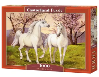 Puzzle Licornes Amoureuses - 1000 pièces van Castorland – doos 2 van 2