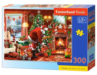 Puzzle Livraison Spéciale du Père Noël - 200 à 499 pièces van Castorland – doos 2 van 2