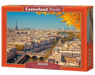 Puzzle Paris Vue d'en Haut - 2000 pièces de Castorland – boîte 2 sur 2