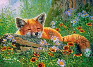 Puzzle Rêves de Renard - 100 à 149 pièces from Castorland – box 1 of 2