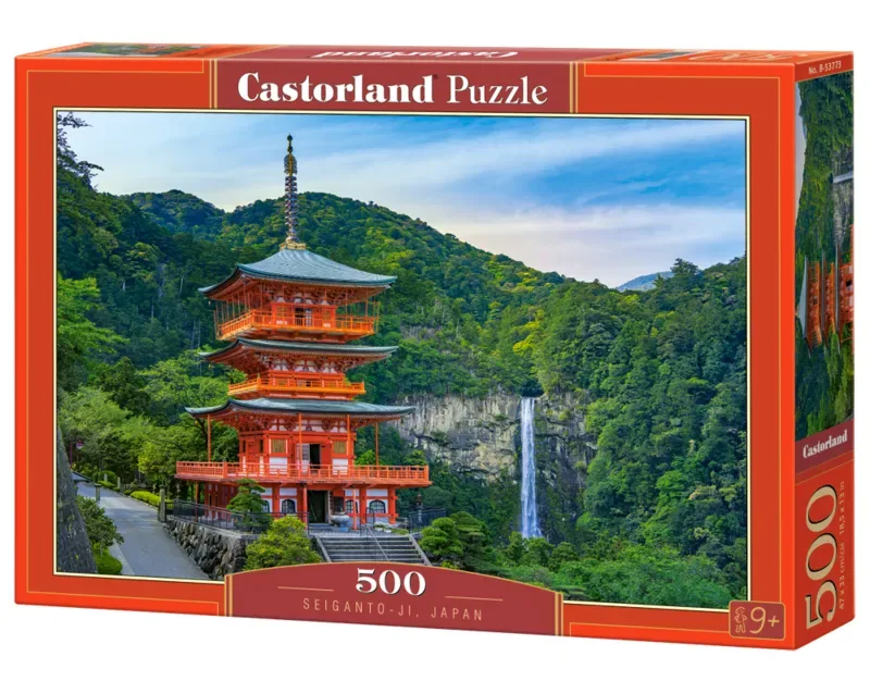 Puzzle Seiganto-ji, Japon - 500 à 999 pièces de Castorland – boîte 2 sur 2