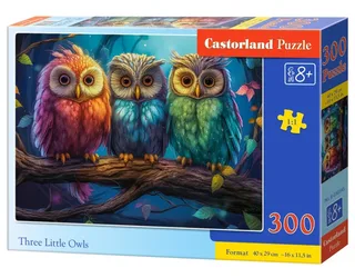 Puzzle Trois Petits Hiboux - 200 à 499 pièces from Castorland – box 2 of 2