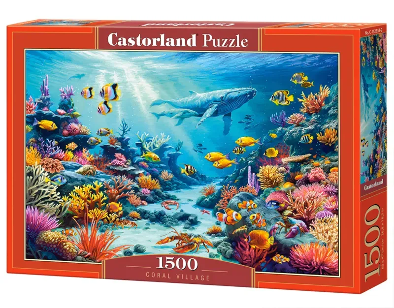 Puzzle Village de Corail - 1500 pièces de Castorland – boîte