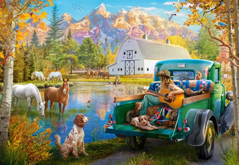 Puzzle Yellowstone - 1500 pièces de Castorland – boîte