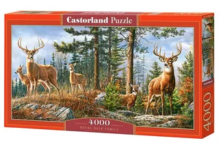 Royal Deer Family (4000) van Castorland – doos 2 van 2