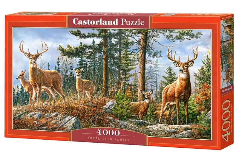 Royal Deer Family (4000) van Castorland – doos 2 van 2