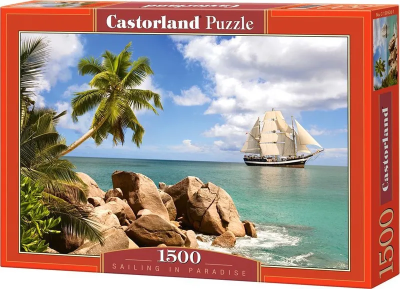 Sailing in Paradise - 1500 stukjes van Castorland, editie Meerdere – doos