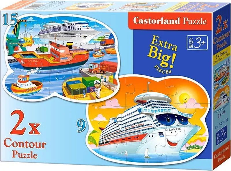 Sea adventures - 15/9 stukjes van Castorland – doos