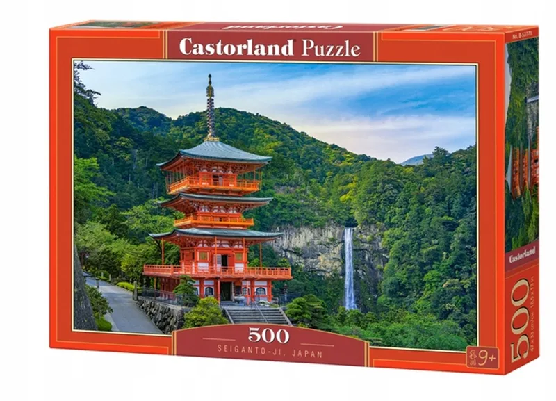 Seiganto-ji, Japan 500-delig Puzzel from Castorland – box