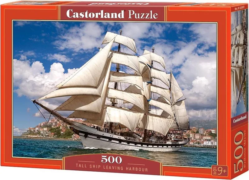 Tall Ship Leaving Harbour - 500 stukjes from Castorland, Multicolour edition – box