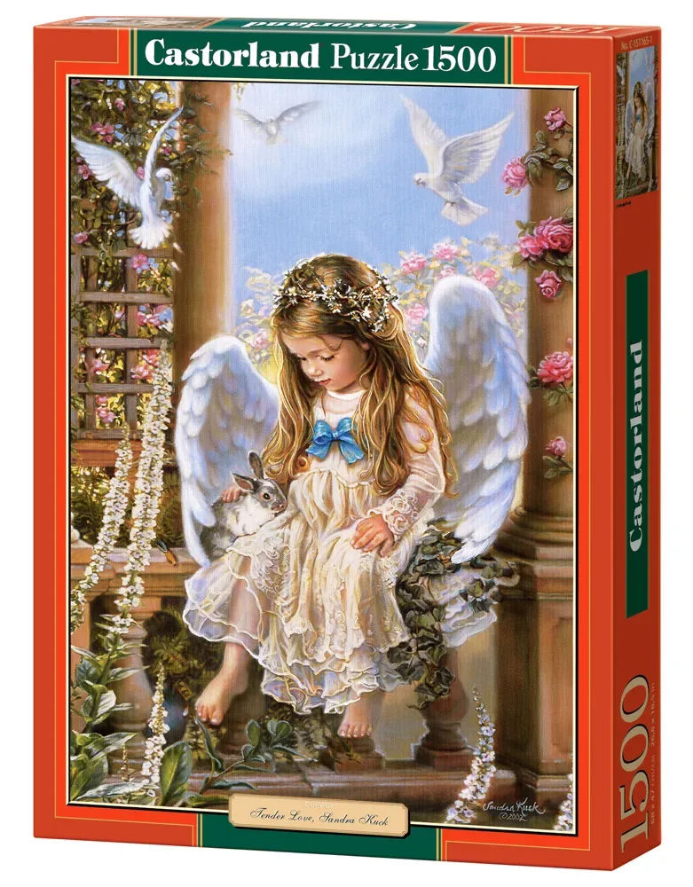 Tender Love, Sandra Kuck – Puzzel – 1.500 stukjes – Satijnen afwerking – Perfecte pasvorm – Europese kwaliteit de Castorland, édition Tender Love, Sandra Kuck – boîte 2 sur 2
