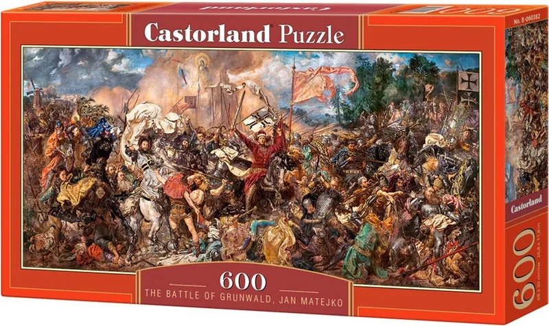 The Battle of Grunwald Jan Matejko - 600 stukjes van Castorland, editie Meerkleurig – doos