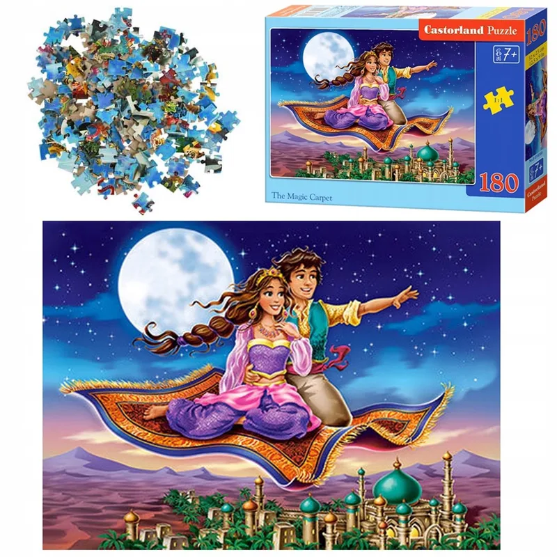 The magic carpet - 180 stukjes from Castorland, Multicolour edition – box