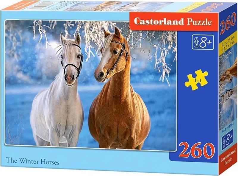 The Winter Horses - 260 stukjes from Castorland, Multicolour edition – box