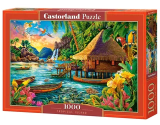 Tropical Island Puzzel 1000 Stukjes de Castorland, édition Multicolore – boîte 2 sur 2