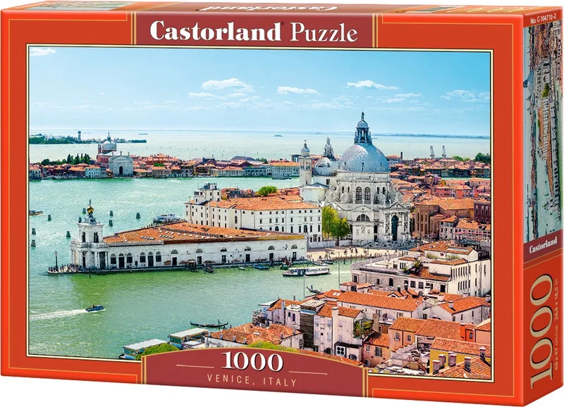Venice, Italy – Puzzel – 1.000 stukjes – Satijnen afwerking – Perfecte pasvorm – Europese kwaliteit fra Castorland, Venice, Italy-udgave – æske