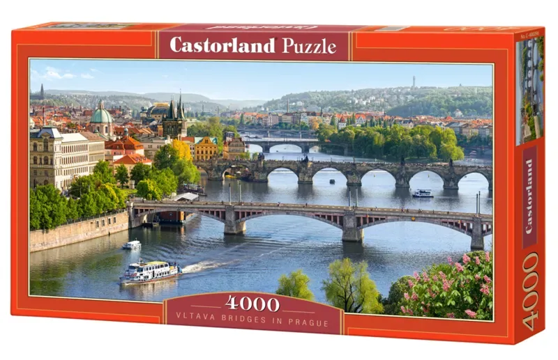Vltava Bridges in Prague (4000) von Castorland – Schachtel 2 von 2
