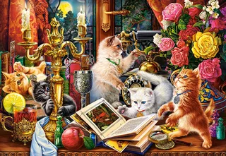 Wizard Kittens Puzzel 1000 Stukjes from Castorland, Multicolour edition – box 1 of 2