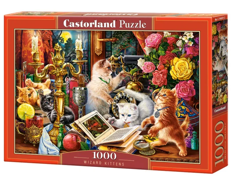 Wizard Kittens Puzzel 1000 Stukjes from Castorland, Multicolour edition – box 2 of 2