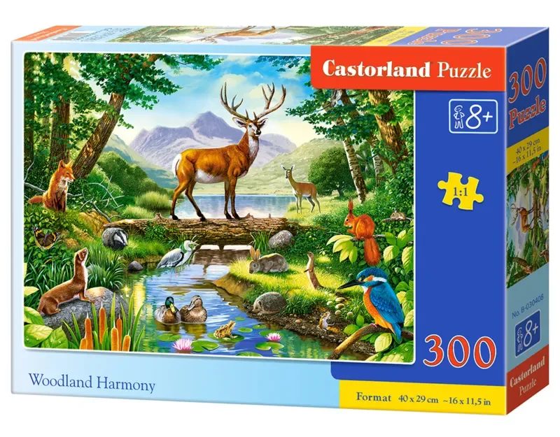 Woodland Harmony - 300 stukjes van Castorland, editie Meerkleurig – doos 2 van 2