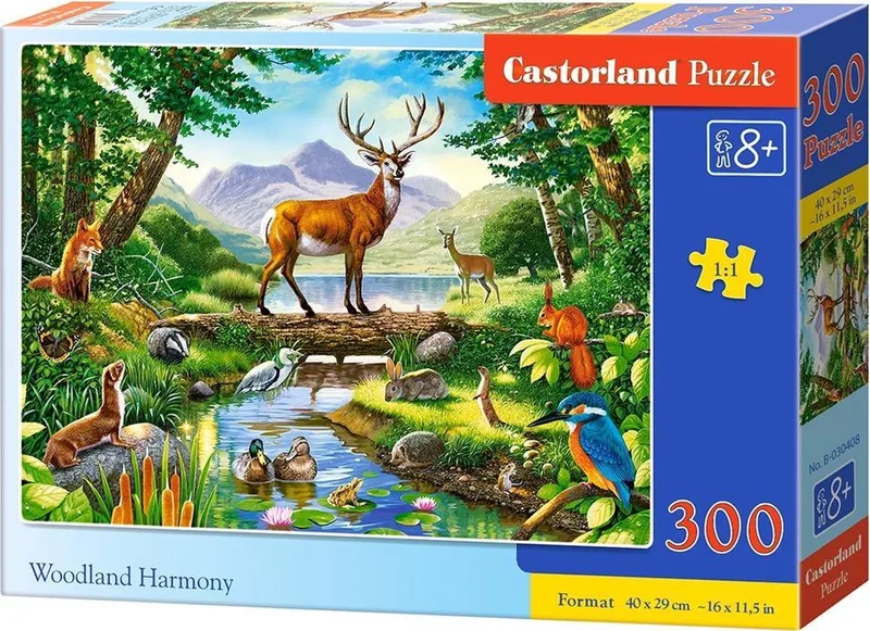 Woodland Harmony - 300 stukjes from Castorland, Multicolour edition – box