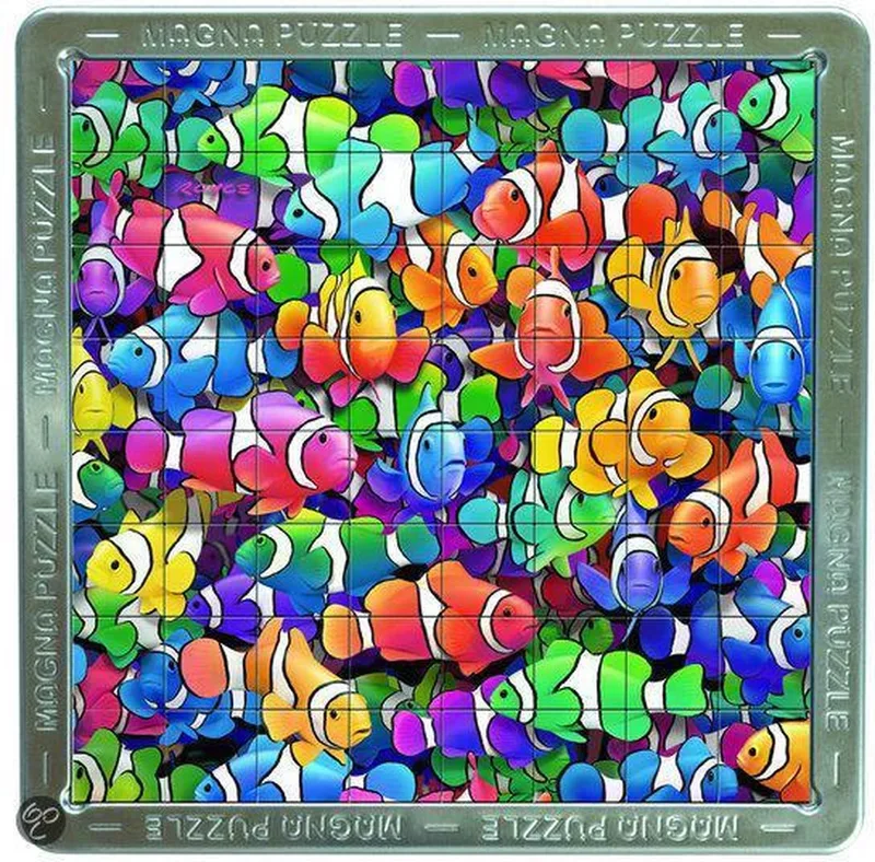 3D Mega Magna Clown Fish from Cheatwell Games, Multicolour edition – box
