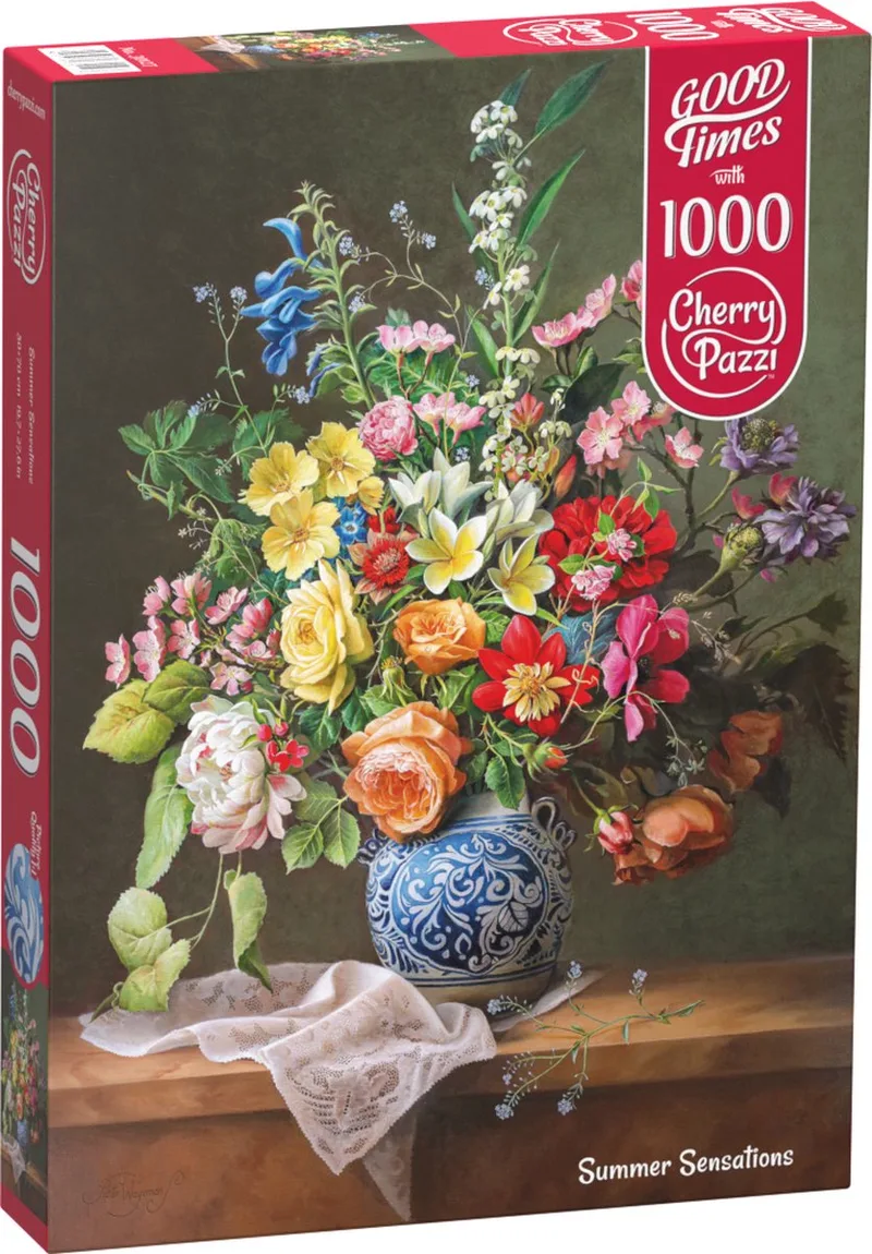 Summer Sensations Puzzel 1000 Stukjes de Cherry Pazzi, édition Multicolore – boîte