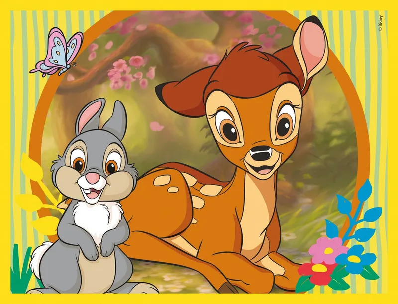 Clementoni - 12 Blokken Puzzel - 6 afbeeldingen - Vanaf 3 jaar from Clementoni, Disney Classic edition – box 2 of 5