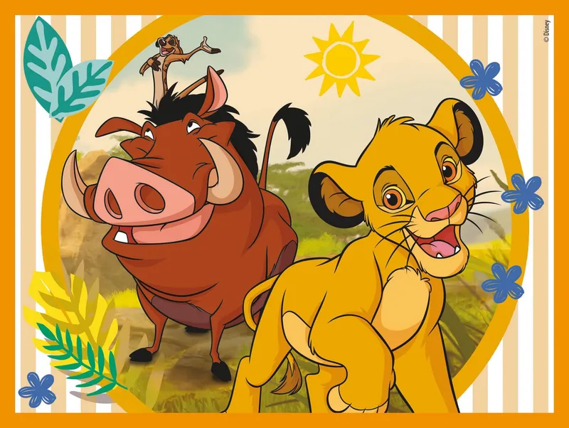 Clementoni - 12 Blokken Puzzel - 6 afbeeldingen - Vanaf 3 jaar from Clementoni, Disney Classic edition – box 5 of 5