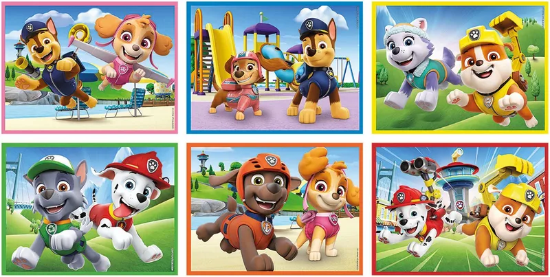 Clementoni - 12 Blokken Puzzel - 6 afbeeldingen - Vanaf 3 jaar from Clementoni, PAW Patrol edition – box 3 of 5