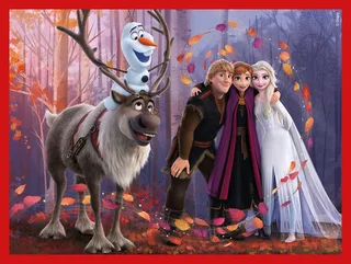 Clementoni - 12 Blokken Puzzel - Disney - 6 afbeeldingen - Vanaf 3 jaar fra Clementoni, Frozen-udgave – æske 5 af 5