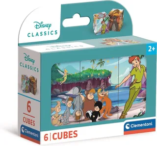 Clementoni - 6 Blokken Puzzel - 6 afbeeldingen - Vanaf 3 jaar de Clementoni, édition Disney Classic – boîte 1 sur 2