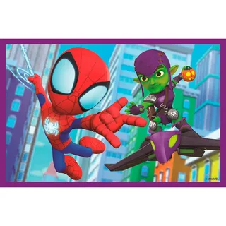 Clementoni - 6 Blokken Puzzel - and his Amazing Friends - 6 afbeeldingen - Vanaf 2 jaar from Clementoni, Spidey edition – box 2 of 5