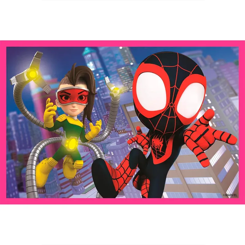 Clementoni - 6 Blokken Puzzel - and his Amazing Friends - 6 afbeeldingen - Vanaf 2 jaar from Clementoni, Spidey edition – box 3 of 5
