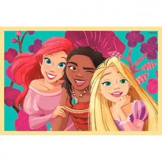 Clementoni - 6 Blokken Puzzel - Disney Prinsessen - 6 afbeeldingen - Vanaf 3 jaar från Clementoni, utgåva Princess – kartong 6 av 6