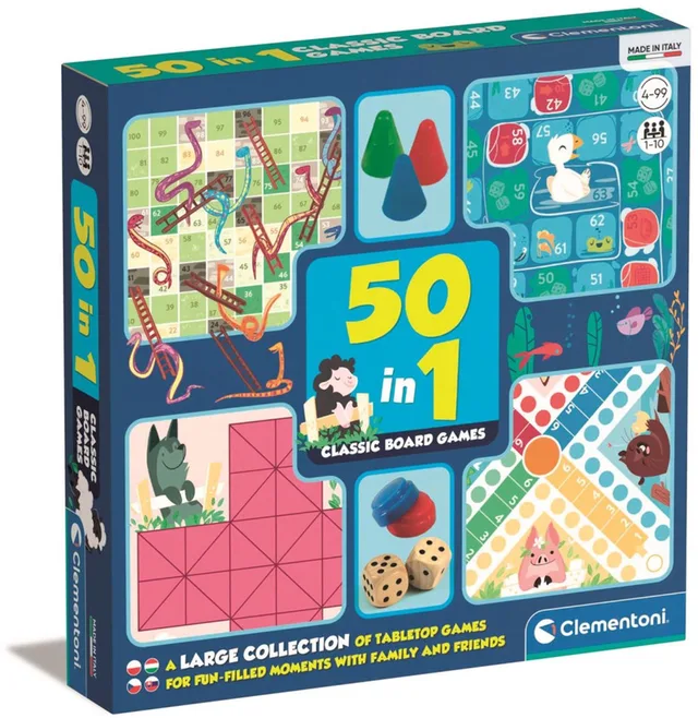 Colour Game Night Classic Game Collectie 50 in 1