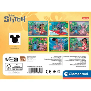 Cubi - Stitch 12 pieces Blok from Clementoni – box 4 of 4