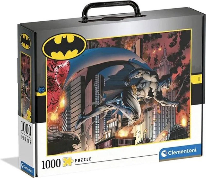 DC - Batman - Brief Case Puzzel 1000 stukjes from Clementoni, Multicolour edition – box
