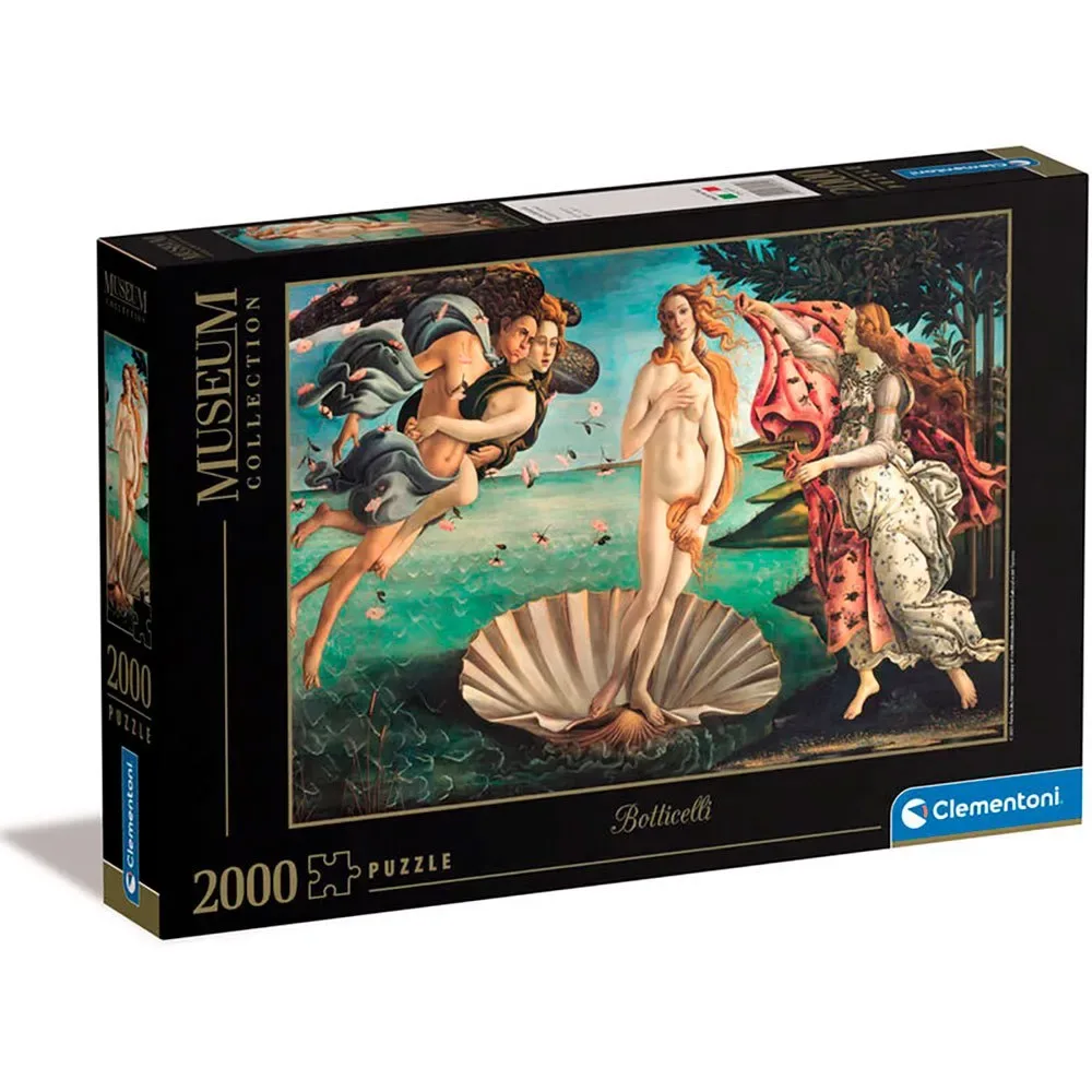 De Geboorte Van Venus Puzzel 2000 Stukken från Clementoni – kartong