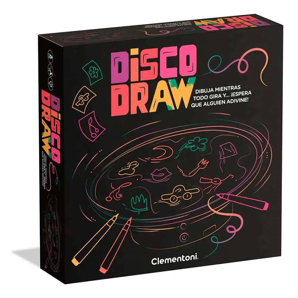 Disco Draw från Clementoni – kartong