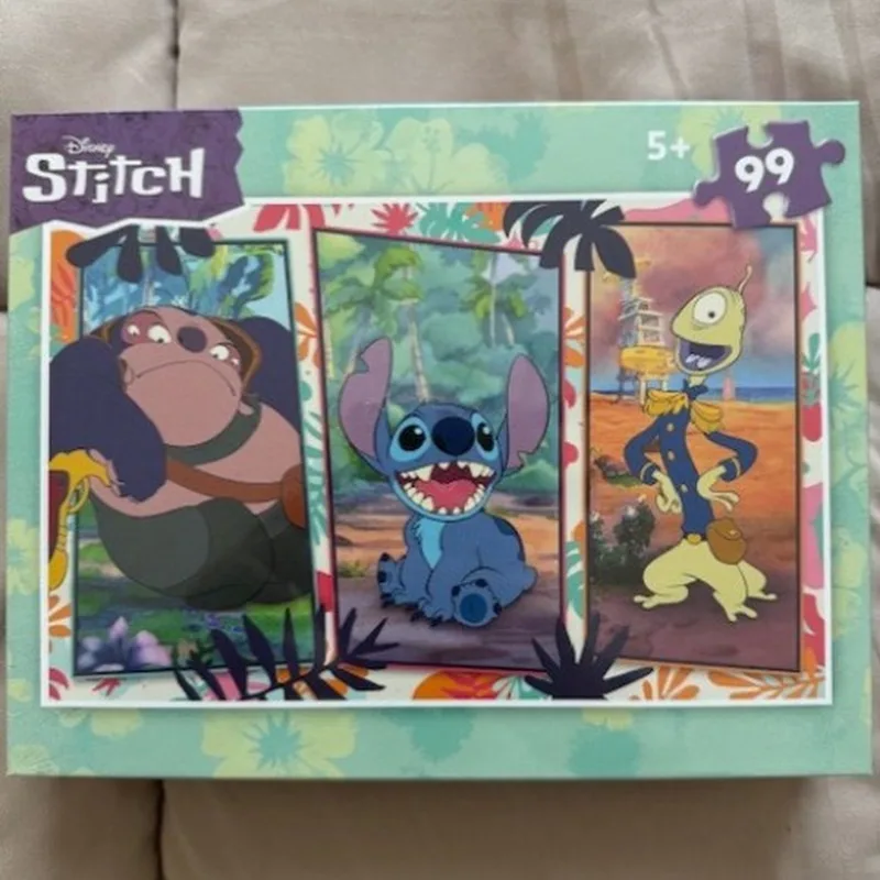 Disney Lilo & Stitch Puzzel 99 stuks - Disney Lilo & Stitch Puzzel - Lilo & Stitch Puzzel 99 pieces from Clementoni, Lilo en Stitch edition – box