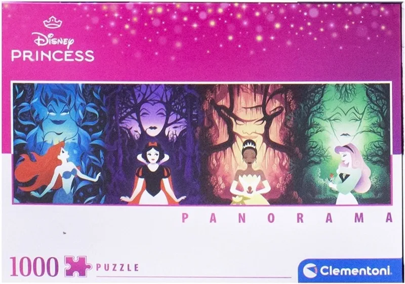 Disney - Puzzel - 1000 stukjes - 28x37cm van Clementoni, editie Princess – doos