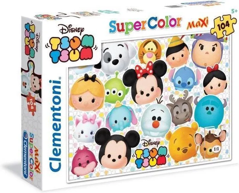 DRIVE Puzzel Maxi 104 stukjes - 68X48 cm from Clementoni – box