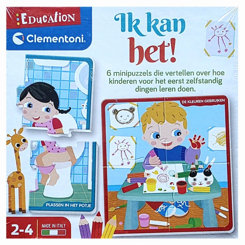 education ik kan het! - ik kan het - educatief - clementoni - kinderen - spel von Clementoni, Ausgabe Multi – Schachtel